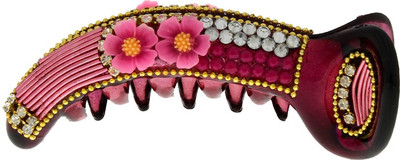 

Anuradha Art Stylish Banana Clip(Pink)