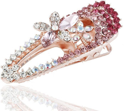 

Anmita At-82025-Pink Hair Clip(Pink, White)