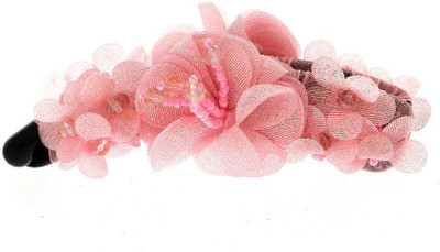 

Anuradha Art Trendy Banana Clip(Pink, Black)