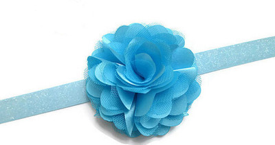 

AkinosKIDS Glitter sequin bowknot Baby Head Band(Blue)