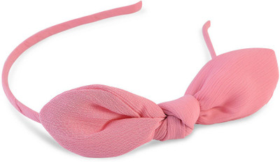 

Sarah Bow Hair Band(Pink)