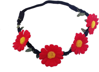 

GRACE FASHION VILLA Tiara Hair Band(Red)