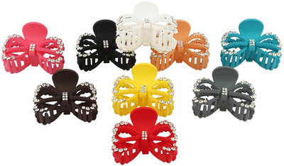 

Merchanteshop Clip with Diamonds Hair Claw(Multicolor)