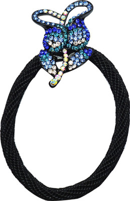 

Glitters Online Blue Colour American Diamond Hair Band(Blue)