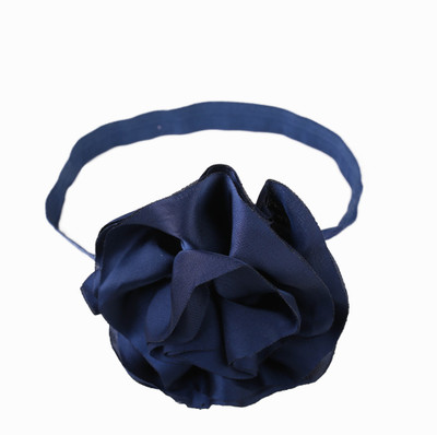 

Pikaboo Big Shiny Rose Baby Girl Head Band(Blue)