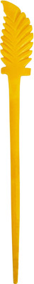 

CraftEra Marble Stick Hair Pin(Yellow)