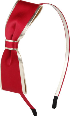 

Fayon Designer Modern Red Bow Hair Band(Red)