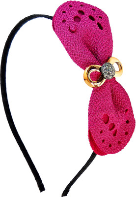 

Trendy Nuts Fabricated Butterfly Hair Band(Multicolor)