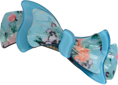 

Taj Pearl Designer Hair Clip(Blue)