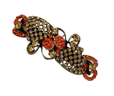 

Taj Pearl Designer Hair Clip(Yellow)