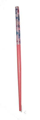 

CraftEra Wooden Stick Hair Pin(Pink)