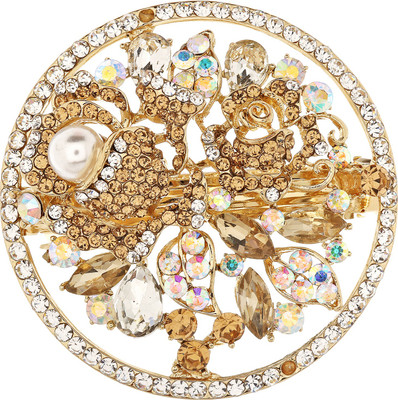 

Mansiyaorange party wear fancy accessories Hair Clip(Copper)