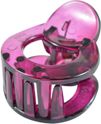 

Sarah Round Small Hair Claw(Pink)