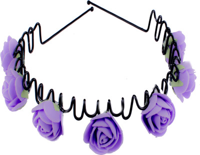 

Majik Beautiful Rose Flower forWomen And Girls Hair Band(Multicolor)