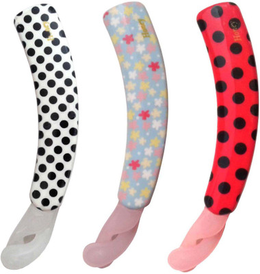 

Shreya Collection Combo of 3 Multicolour Hair Pin Banana Clip(Multicolor)