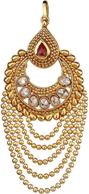 

9blings Jodha Antique Style Hair Accessory Set(Gold)