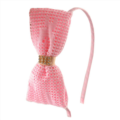 

Crayon Flakes Terry Rings Hair Band(Pink)
