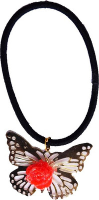

Bows Are Wows Thin Elastics Rubber Band(Black, Gold)