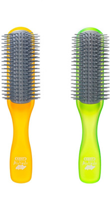 

Kent Combo AHGLO1 Everyday Combing & Styling Brush(Orange+Lime)