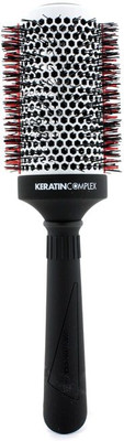 

Keratin Complex Ceramic Technology Nano-Sliver Ions Heat Resistant Ceramic+Ionic Round Brush (3.5 Inch)