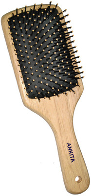 

Ankita WOODEN PADDLE HAIR BRUSH (PR-1813)