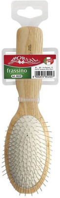 

Boreal Plastic Hanger Hair Brush Pure Bristls Wood Line Ash-Wood Cushion