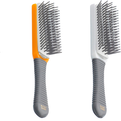 

Kent Combo KB Candy Pocket Brush with Removable Pad(Orange, White)