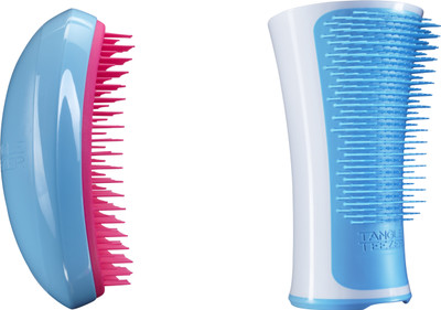 Tangle Teezer Combo Salon Elite Blue and Pink and Aqua Blue and White