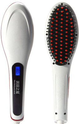 

Angela i-Nova digital display with temperature hair strightner brush