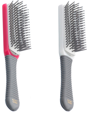 

Kent Combo KB Candy Pocket Brush with Removable Pad (Pink,White)