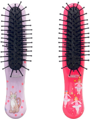 

Kent Combo ARTH1 Pocket & Travel Brush Animal and Girls Design