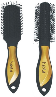 Babila FLAT & ROUND HAIR BRUSH-A