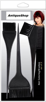 

Antique Shop Premium Collection of Dye & Coloring Hair Brush Pack of 3
