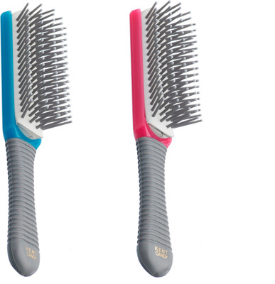 

Kent Combo KB Candy Pocket Brushwith Removable Pad (Blue+Pink)
