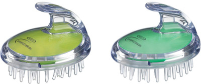 

Kent Combo Unique Waterproof SH1 Shampoo Brush (Lime andGreen)