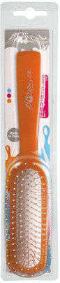 

Boreal Single Packing Plastic Handle Hair Brush Coloured Orange