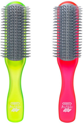 

Kent Combo AHGLO1 Everyday Combing & Styling Brush(Lime+Raspb)