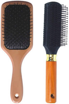 

Babila FLAT & BIG PADDLE HAIR BRUSH (WOODEN)