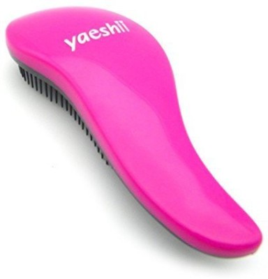 

YAESHII Detangling Brush Hair Brush No Pain Comb For Curly Hair Pink