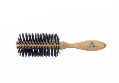 

Kent LC8 Half Radial Cherry Wood Pure Black Bristle Dressing & Styling Premium Brush