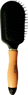 

Vega Premium Collection Hair Brush - Cushion (Wooden Black)