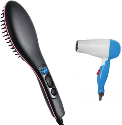

Shopping360 2 in 1 stylish brush and dryer