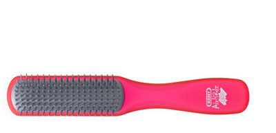 

Kent AHGLO2 Everyday Combing & Styling Brush Non Scratch Ion Quills for Short Hair - Raspberry Color