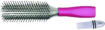 Babila Flat Brush With Cleaning Comb Hb-V122 Babila Flat Brush With Cleaning Comb Hb-V122