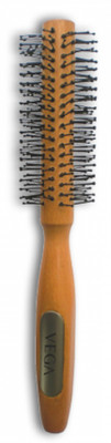 VEGA Premium Wooden Round Hair Brush H1-RB