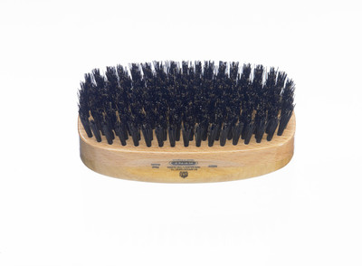 

Kent Ms23 Rectangular Satinwood & Beechwood Black Pure Bristle Luxury Military Brush