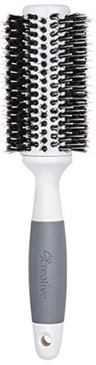 

Creative Hair Brushes Solid Barrel Ceramic Mixed Bristles, Large, 4.2 Ounce