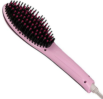 Ocathnon Magic Electric Hair Brush Faster Straightening Styling Comb Digital Anti Static Ceramic Hair Straightener Heating Detangling Hair Brush Paddl