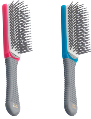 

Kent Combo KB Candy Pocket Brush with Removable Pad (Pink, Blue)