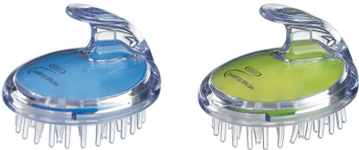 

Kent Combo Unique Waterproof SH1 Shampoo Brush (Blue andLime)